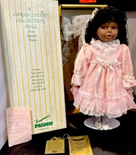 Seymour Mann “Kitten” Porcelain Doll with Box