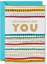 All Occasion Celebrating You Card/blank inside