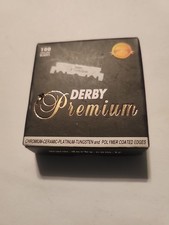 100 Blade Derby Premium Razor Blades