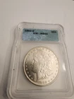1882 Morgan Silver Dollar Coin ICG MS 60