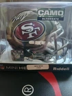 Nick Bosa 49ers Autographed Camo Alt. Mini Helmet With Beckett COA