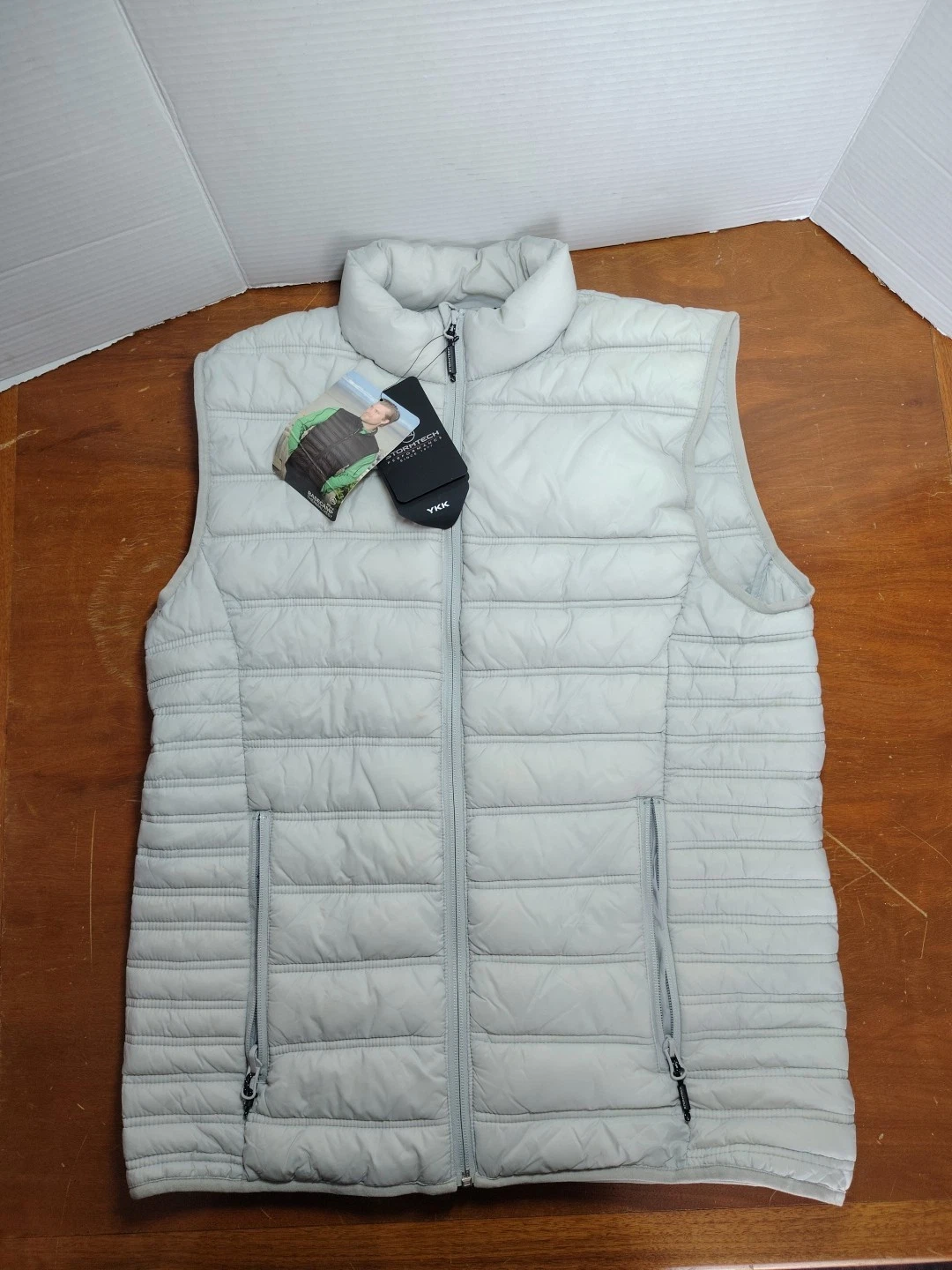 Stormtech Mens Basecamp Thermal Vest PFV-4 Color Titani, Size Medium NWT