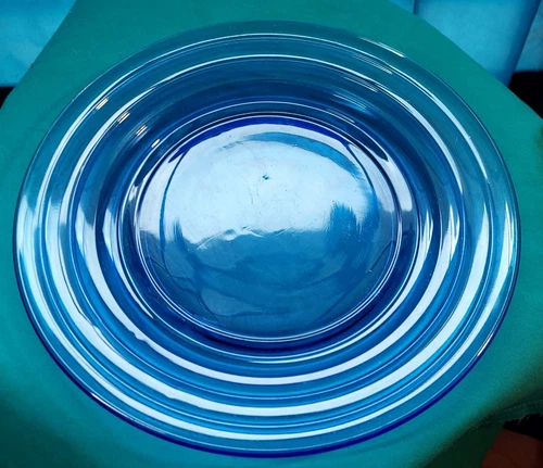 Depression Glass Hazel Atlas Moderntone 9" Glass plates. NO CHIPS