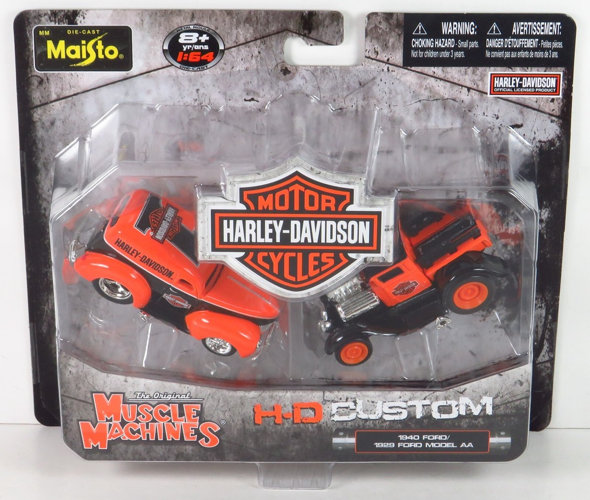 Harley Davidson H-D Custom 1940 Ford Panel 1929 Model A Truck HD