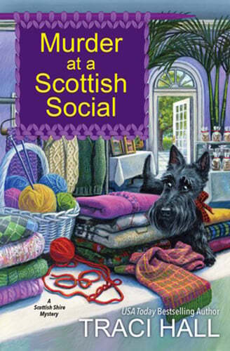 Murder at a Scottish Social by Traci Hall: Used