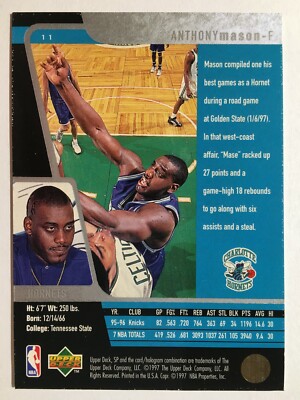 1996-97 Upper Deck SP Basketball Cards - Pick From List (1 - 146