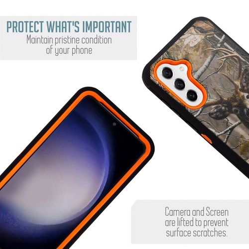 For Samsung Galaxy S23 FE 5G Case Built in Screen Holster Belt Clip Fit Otterbox - Picture 41 of 47