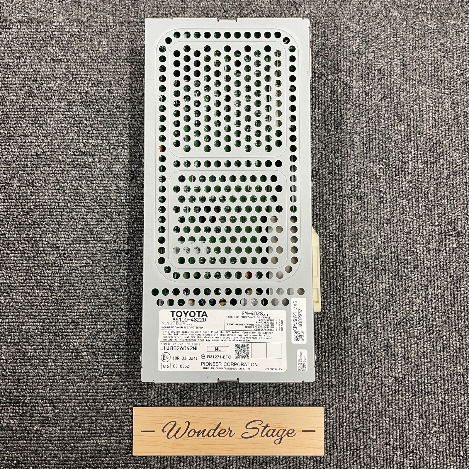 Lexus 86100-48220  Pioneer Audio Amplifier Amp RX350 RX450H OEM