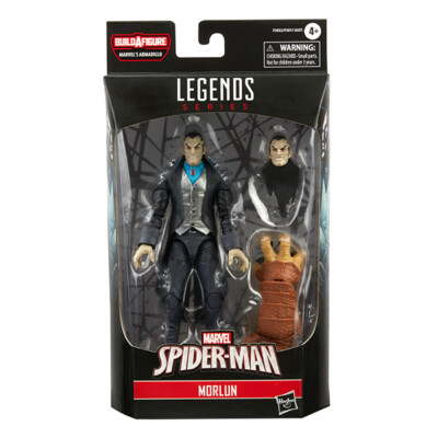 MARVEL LEGENDS BUILD FIGURINE SPIDER-MAN MORLUN 15 cm DISPO
