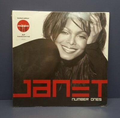 Janet Jackson Number Ones 1s Exclusive Limited Edition Translucent