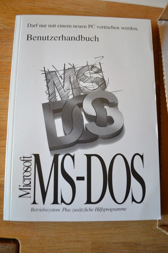 Microsoft MS-DOS 5 - 5,25" mit Originalverpackung und Benutzerhandbuch - Bild 4 von 4