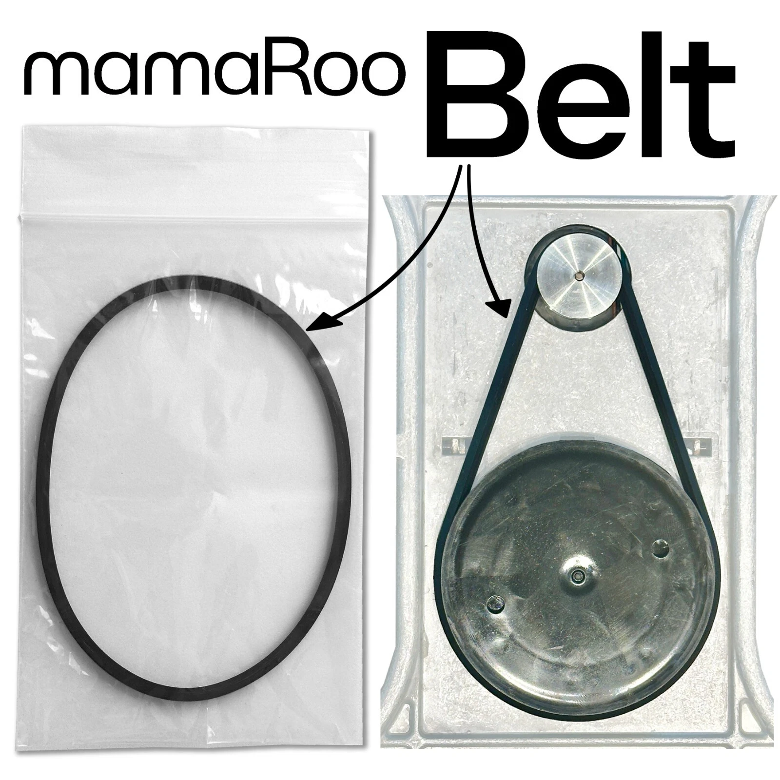 New Replacement mamaRoo Rubber Motor Belt for Vertical Movement Drive 4moms Part
Opens in a new wind