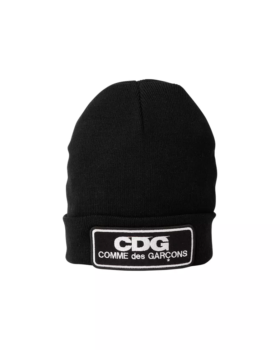 CDG LOGO PATCH BEANIE Hat COMME des GARCONS | eBay
