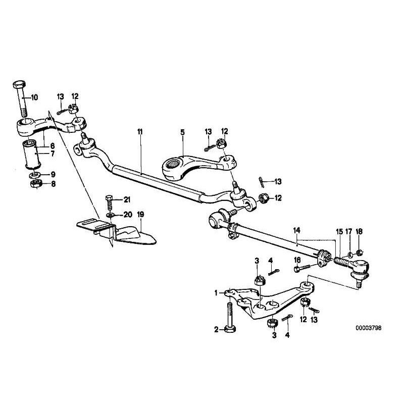 Original BMW 32211135668 - Spurstange 5er 6er 7er 8er | eBay 