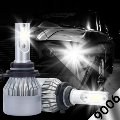 2018 Philips LED Headlight Conversion Kit 9006 HB4 Light Bulbs Pair Replace HID