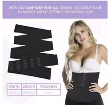 Snatch Me Up Waist Wrap Waistline Shaper Trainer NEW