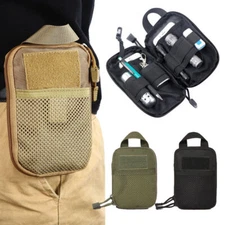 Tactical Molle Compact Pack Pouch Utility EDC Organizer Pouch Small Waist Bag