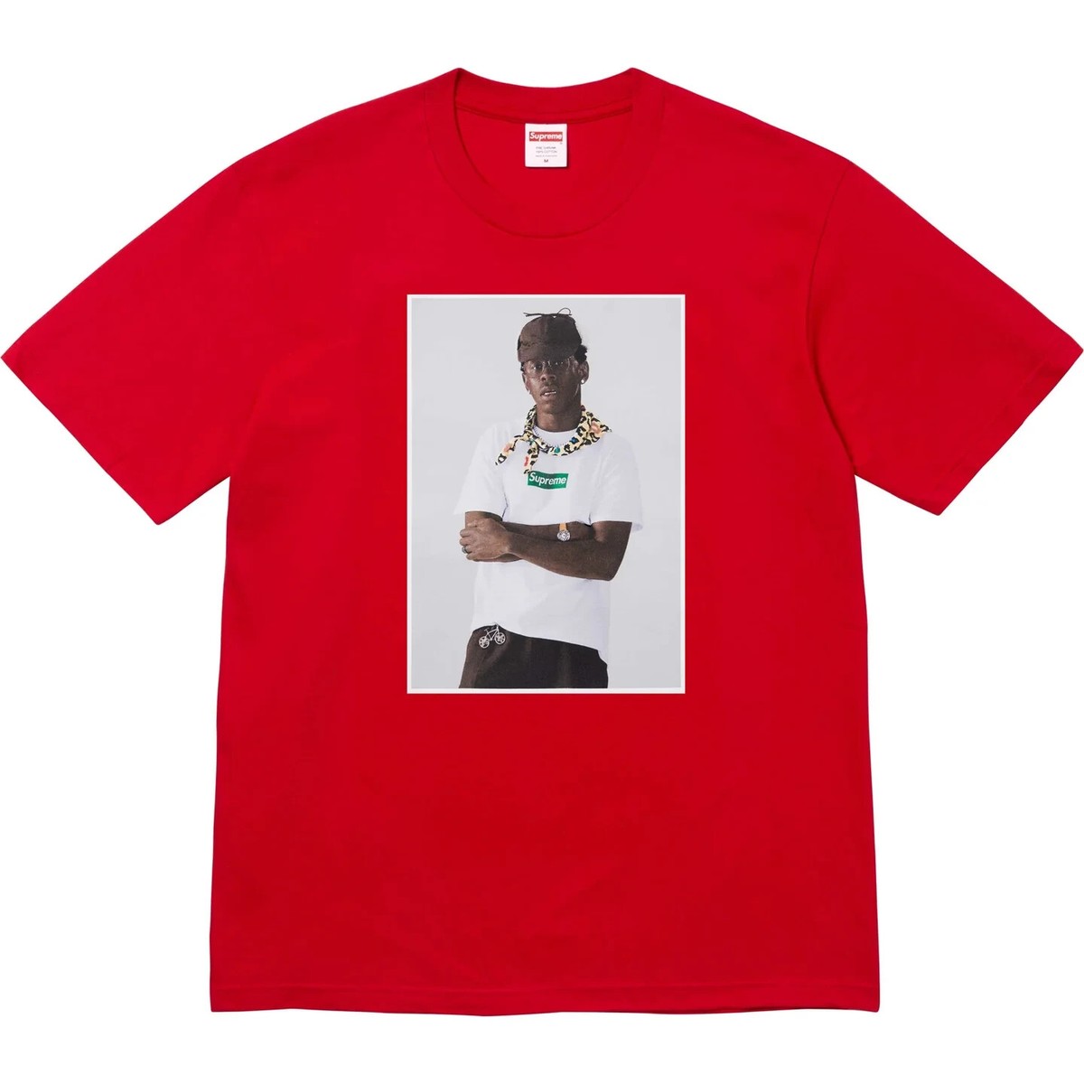 Supreme TYLER the Creator Tee T-shirt RED Size L Large XL XXL IN