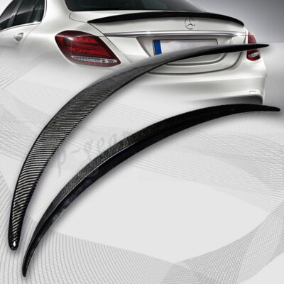 For 2015-2021 Mercedes-Benz C-Class W205 Sedan Carbon Fiber Rear Trunk Spoiler