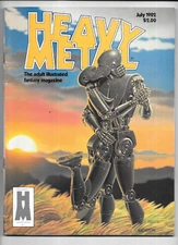 Heavy Metal Magazine Vol 6 #4 July 1982 VTG Moebius Bilal Jones FN+ 1977 Series