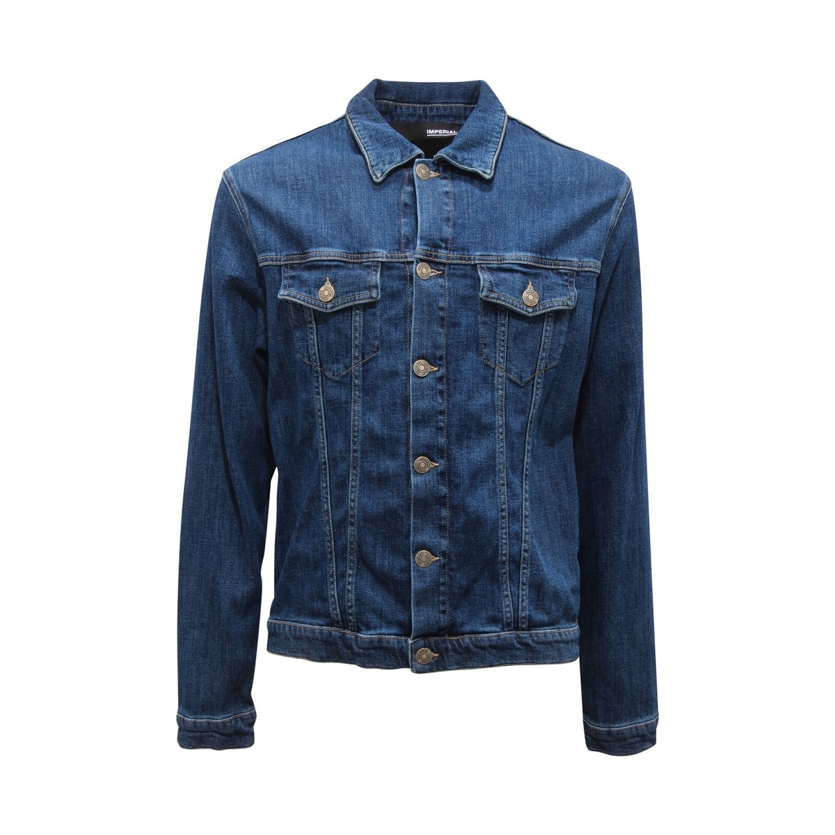 L1305 GIUBBOTTO UOMO IMPERIAL MAN DENIM JACKET UK