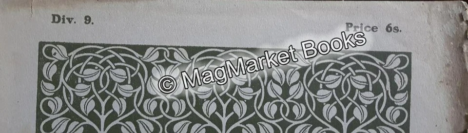 VINTAGE BOOK · INTERNATIONAL ART PAST & PRESENT · VIRTUE & CO 1924 · DIVISION 9 - Image 4 of 4