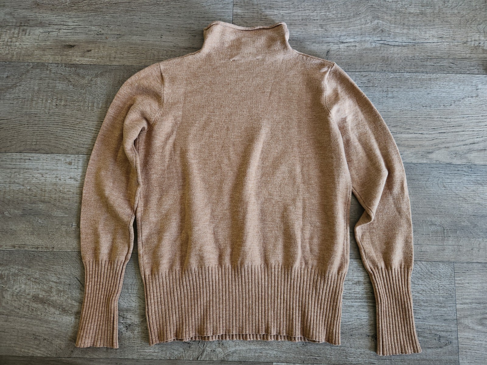 FRENCH CONNECTION Size Medium Rust Brown Mock Nec… - image 2