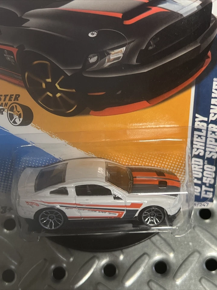 Hot Wheels БЫСТРЕЕ, ЧЕМ КОГДА-ЛИБО '12 ~ '10 FORDSHELBY GT-500 SUPER SNAKE (ошибка) - Изображение 2 из 4