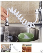 5-Foot Extendable Faucet Hose Extender Connection