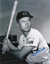 CARL WARWICK  HOUSTON COLTS 45'S    ACTION SIGNED 8x10