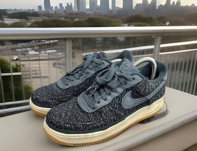 Nike Air Force 1 '07 Shoes Sneakers Indigo Navy White Gum 917825-400 Men's Sz 9