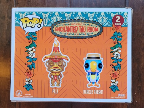 Funko Pop! Disney - Enchanted Tiki Room - Pele & Barker Parrot 2 pack - Disney Park Exclusive main image 1