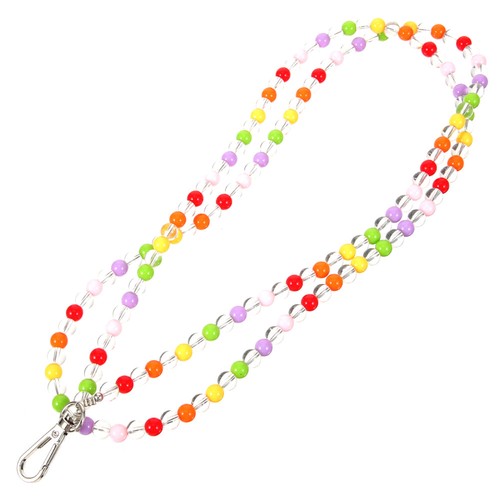 Beaded Phone Charms Beaded Phone Chain Lightweight Phone Lanyard Wrist Strap