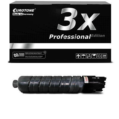 3x PRO Cartridge BLACK for Ricoh Aficio MP C-401-spf MP C-401-sp MP C-401-zsp