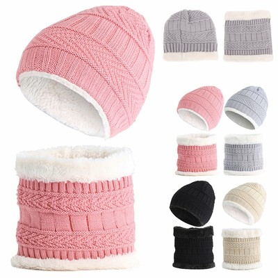 baby girl hat and scarf