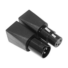 DMX to RJ45 Connector RJ45 Ethernet to 3 Pin XLR DMX Female  Male Adapter Se...