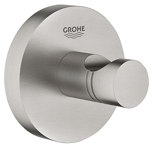 GROHE Start QuickFix, Gancio per accappatoio (metallo, fissaggio (C9c)