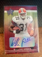 2002 Leaf Rookies and Stars Rookie Autographs #296 William Green