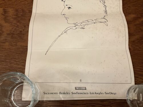 Poster originale di Bob Dylan dalla Tower Records anni '70 - Foto 3 di 9