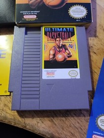 Ultimate Basketball NES Nintendo Complete CIB Very Good Condition With Poster