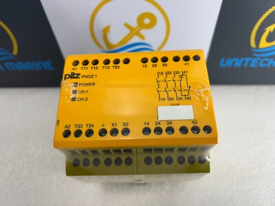 PILZ PNOZ 1 - 775630 SICHERHEITSRELAIS 110-120VAC 50-60 HZ