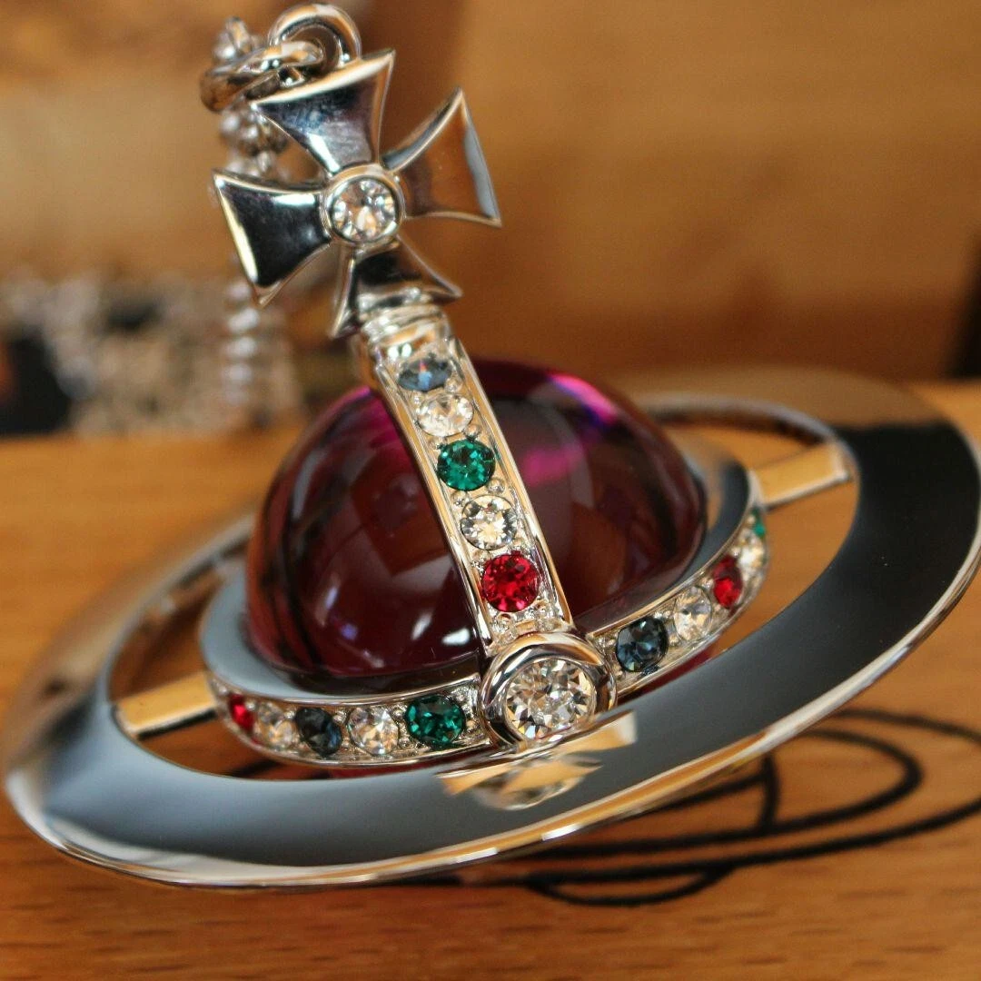 Vivienne Westwood Giant Orb Worlds End Limited Pendant Necklace