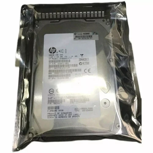Compatible New 652620-B21 HP 653952-001 600GB 15K SAS 3.5" DUAL PORT 6G ENT HDD - Picture 2 of 3