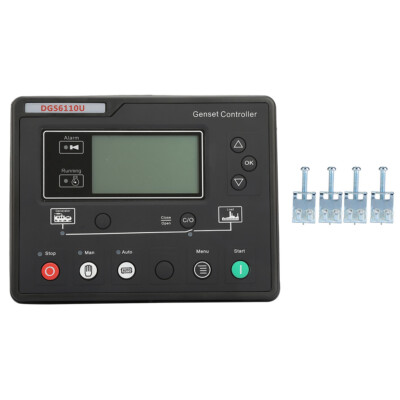 DGS6110U Electronic Generator Controller Module Control Panel LCD Display 