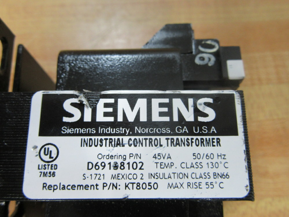 Siemens KT8050 Transformer Crack On Top | eBay