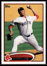 2012 Topps Update Franklin Morales #US155 Boston Red Sox