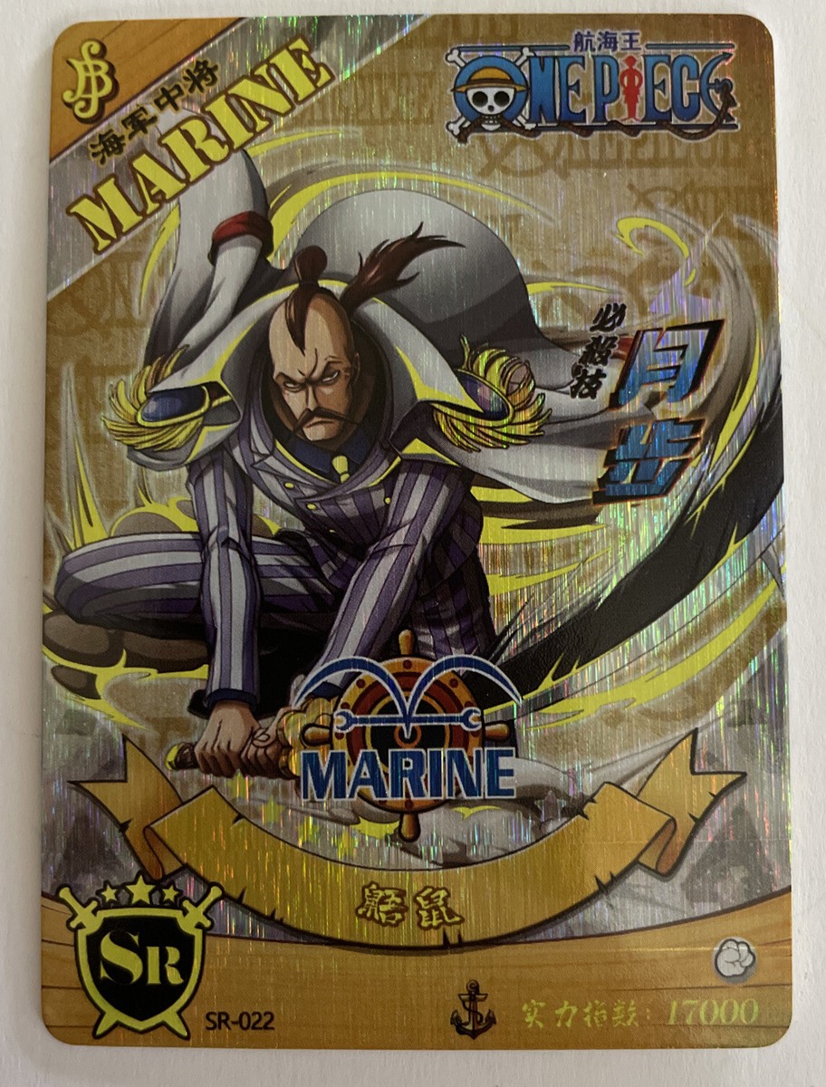 Borsalino SR SR-022 One Piece Anime TCG CCG Anime Card | eBay