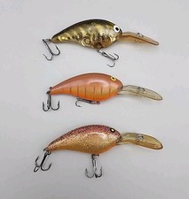 (3) Norman Deep Little N Lures Crankbaits Cra...
