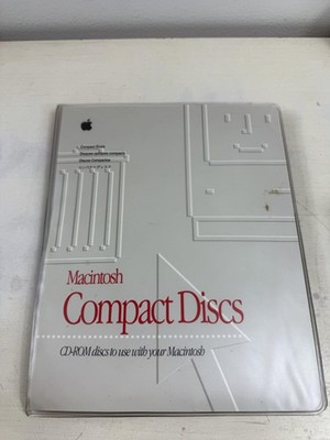 Vintage Apple Macintosh Performa CD Case Software Disc Lot 600-2294 Bundle USA