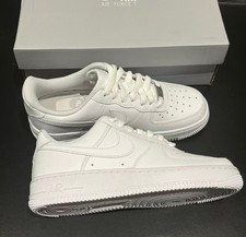 US Nike Air Force 1 Low Top Triple White '07 Mens White Sports Classic Sneaker